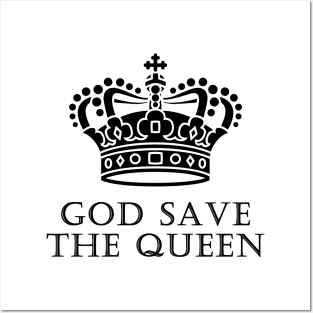 God Save The Queen Posters and Art